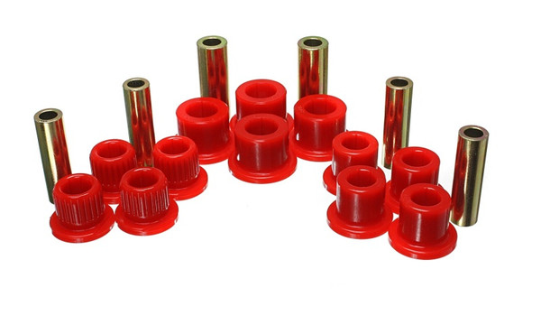 Energy Suspension 4.2147R Leaf Spring Bushing Set For 99-04 F-350 Super Duty