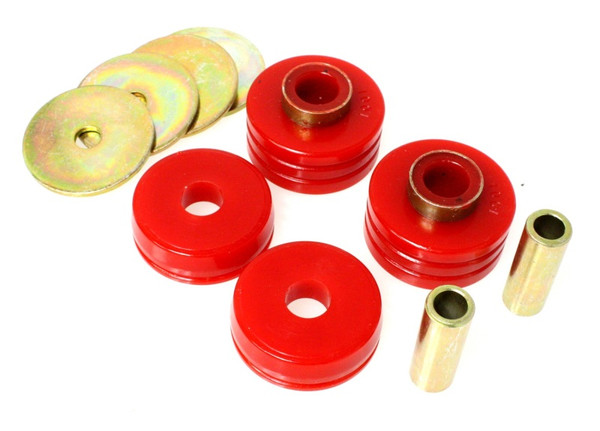 Energy Suspension 9.4102R Universal Mounts/Isolators Red Soft Bushing