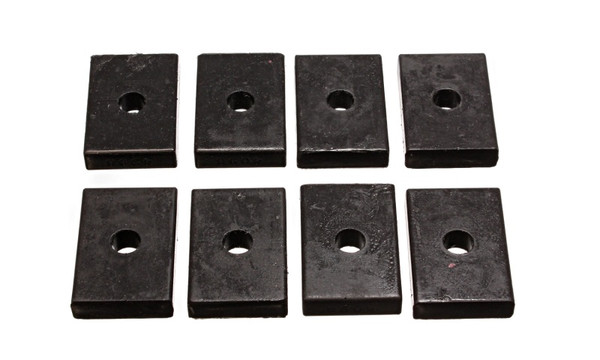 Energy Suspension Pad 2-7/16in L X 1-5/8in W X 15/32 Id X 1/2in H - Black - 9.9536G