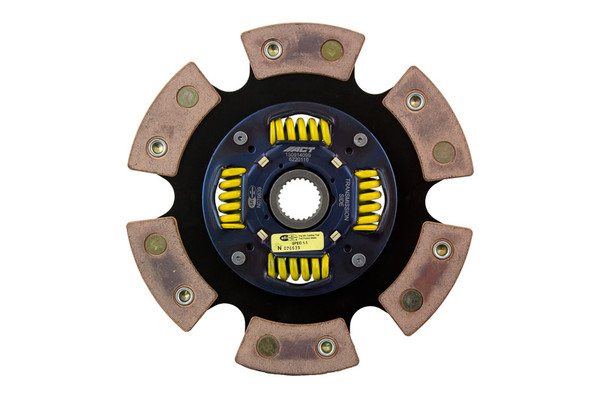 ACT 6220110 6 Pad Sprung Race Clutch Disc; For Acura & Honda