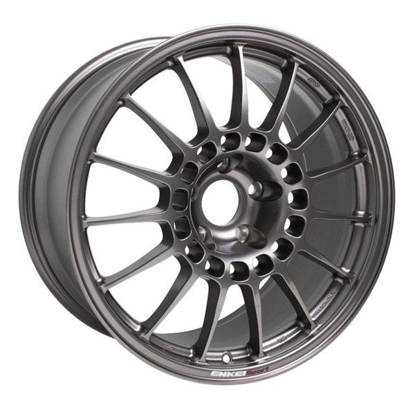 Enkei 514-895-6538DS RC-T5 18"x9.5" Wheel, 5x114.3 Bolt Pattern, Dark Silver NEW