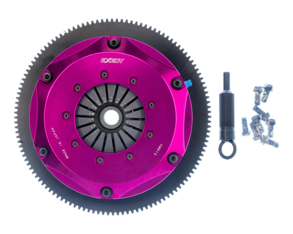 Exedy fits  2006-2006 Saab 9-2X Aero H4 Hyper Twin Cerametallic Clutch Sprung Center Disc Push Type Cover - FM032SD