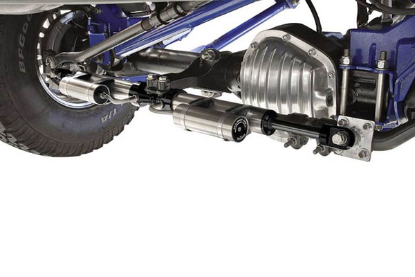 Fabtech fits  99-04 Ford F250/350 4WD Dual Steering Stabilizer System w/DL 2.25 Resi Shocks - FTS221152