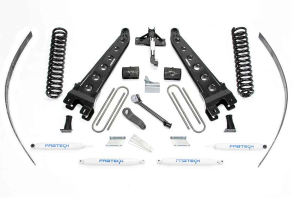 Fabtech fits  08-16 Ford F250 4WD w/Factory Overload 8in Rad Arm Sys w/Coils & Perf Shks - K2124