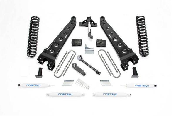 Fabtech K2131 6" Radius Arm System w/ Performance Shocks