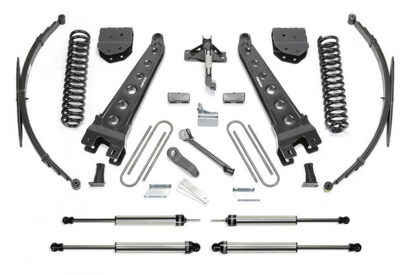 Fabtech fits  11-16 Ford F250 4WD 10in Rad Arm Sys w/Coils & Dlss Shks - K2147DL