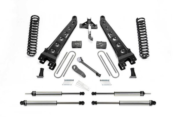 Fabtech fits  17-21 Ford F250/F350 4WD Gas 4in Rad Arm Sys w/Coils & Dlss Shks - K2253DL