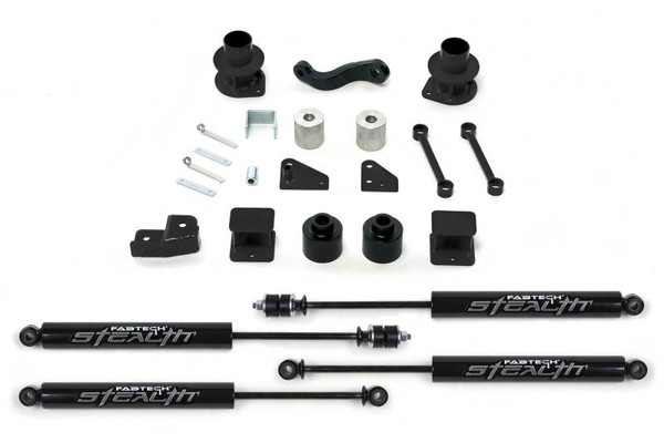 Fabtech fits  07-18 Jeep JK 4WD 3in Basic Sys w/Stealth - K4037M