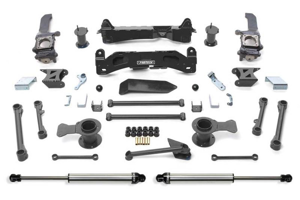 Fabtech fits  10-13 Toyota FJ 4WD 6in Basic Sys w/Rr Dlss Shks - K7024DL