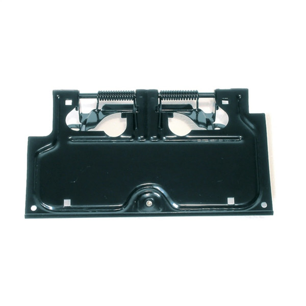 OMIX ADA INC 11233.01 License Plate Bracket Black For 87-95 Jeep Wrangler YJ