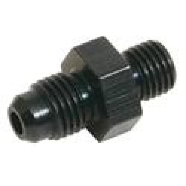 FRAGOLA 460412-BL -4 AN to Metric Adapter Fitting 12 x 1.25 Aluminum Black
