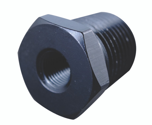 FRAGOLA 491201-BL 1/8 to 1/4 NPT Pipe Reducer Aluminum Black