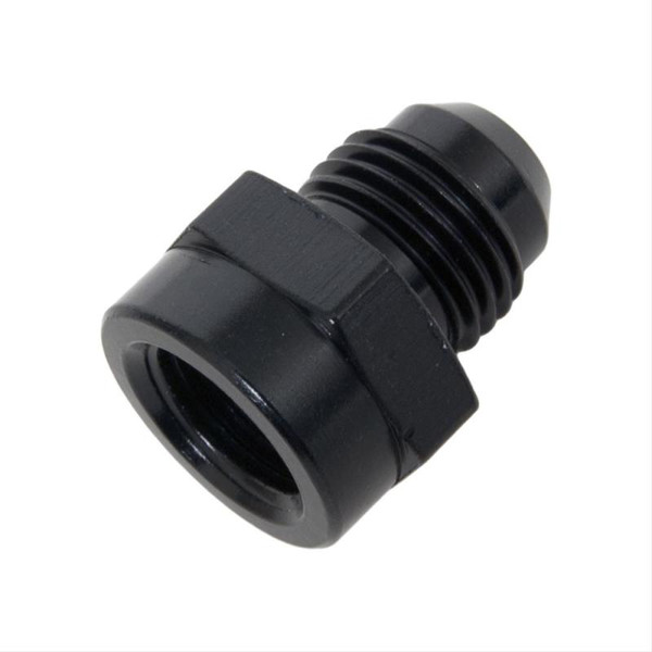 Fragola -6AN x 1/2-20 Fem Inv. Flare Adapter - Black - 491940-BL
