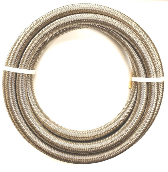 Fragola 715010 Series 3000 Stainless Race Hose - 15 ft. Roll; -10 AN Size