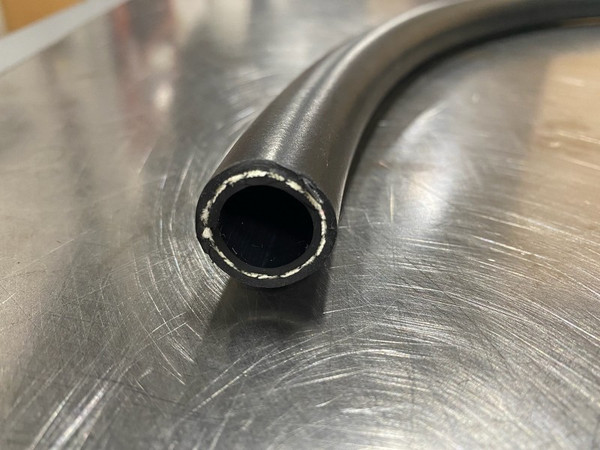 Fragola -10AN Push-Lite Hi-Temp Black Hose 3 Feet (Replaces 803010 No Fiber Braid) - 833010