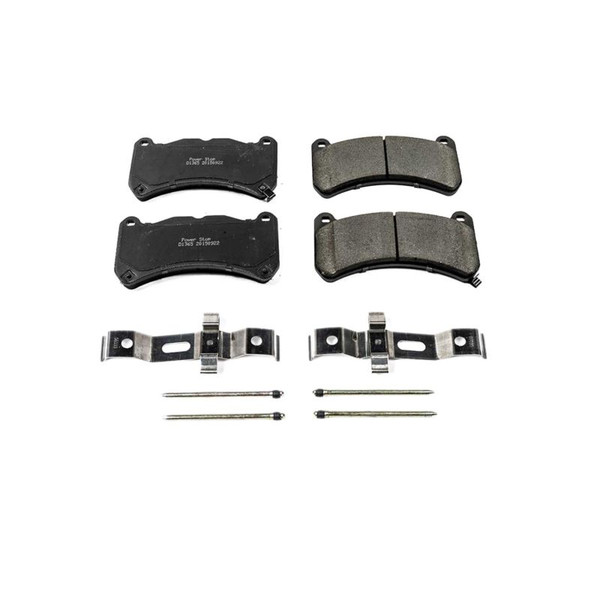 Power Stop 13-14 Ford Mustang Front Z17 Evolution Ceramic Brake Pads w/Hardware - 17-1365