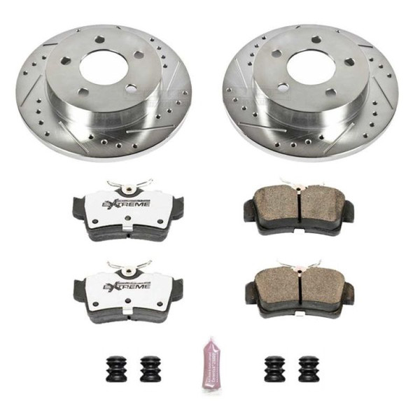 Power Stop K1303-26 Z26 Street Brake Kit Rear NEW
