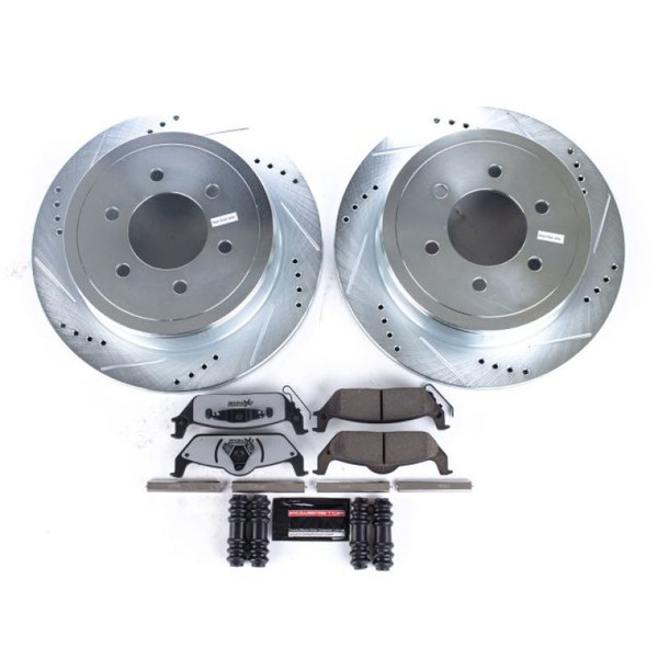 PowerStop K1950-36 Z36 Truck/Tow Performance Brake Kit For 11 Ford F-150 5.0