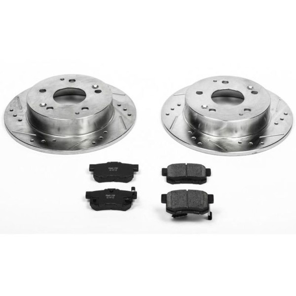 Power Stop K2270 Z23 Evolution Brake Kit Rear NEW