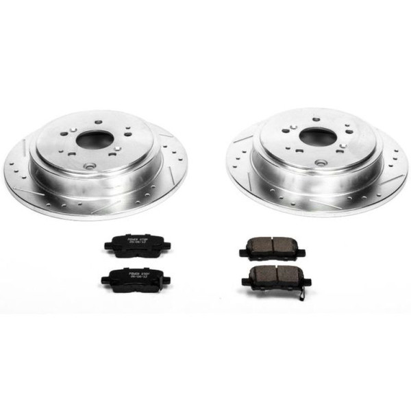 Power Stop K2382 Z23 Evolution Sport Brake Upgrade Kit For 03-08 Honda Pilot NEW - K2382