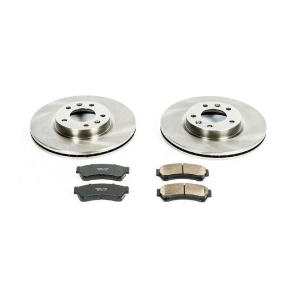 Power Stop KOE199 Autospecialty Brake Kit Front NEW