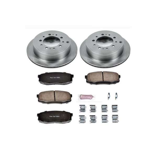Power Stop KOE3073 Autospecialty Brake Kit Rear NEW