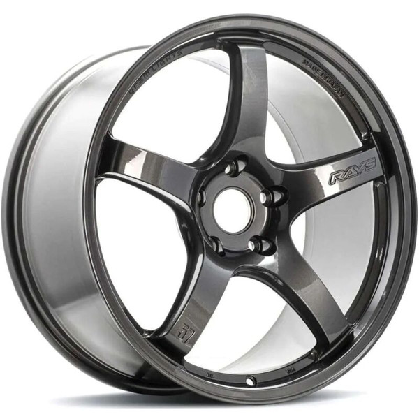 Gram Lights 57CR 17x9 +38 5x100 HS Gunmetallic Wheel (Min Order Of 20) - WGCRQ38DHGP