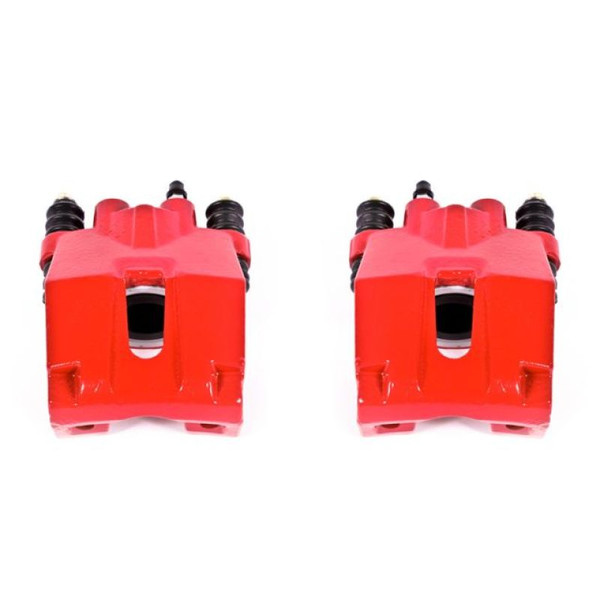 PowerStop S4858 Red Powder Coated Calipers For 11 Ford F-150 5.0L