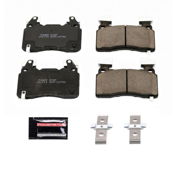 PowerStop Z23-1474A Z23 Evolution Sport Brake Pads For 19 Cadillac CTS 6.2L