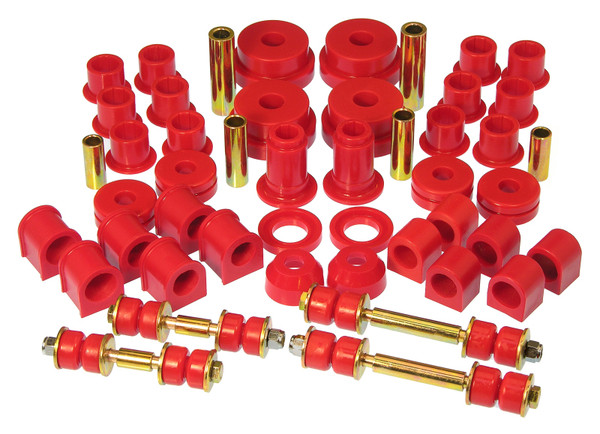 Prothane 14-2004 Red Complete Suspension Bushing Kit For Nissan 84-89 300ZX