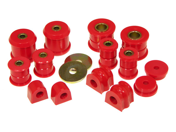 Prothane 16-2001 Red Complete Suspension Bushing Kit For 98-06 Impreza WRX