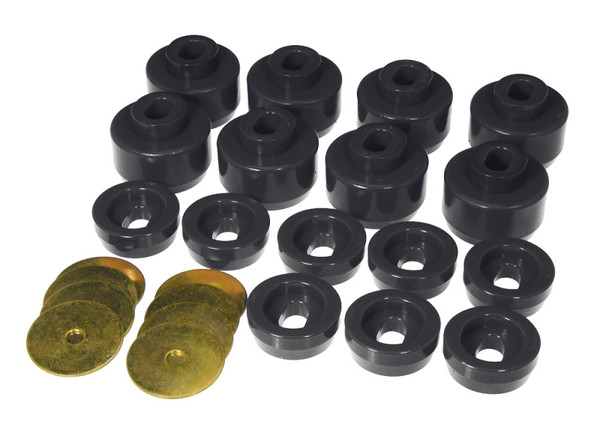Prothane 7-141-BL Black Body Mount Bushings for the Silverado and Sierra