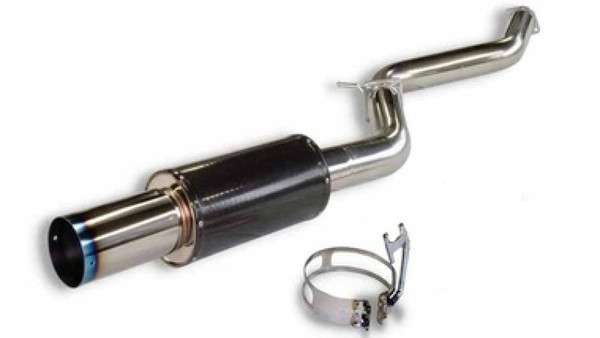 HKS 3112-EX006 Carbon-Ti Series Cat-Back Exhaust System; For 93-98 Toyota Supra