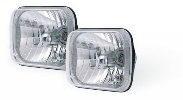 Rampage 5089927 Halogen Headlight Conversion Kit 200mm Rectangle Pair