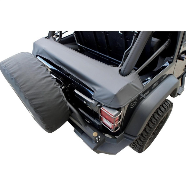 Rampage 960435 Soft Top Storage Boot, Black Diamond For Wrangler JK 18