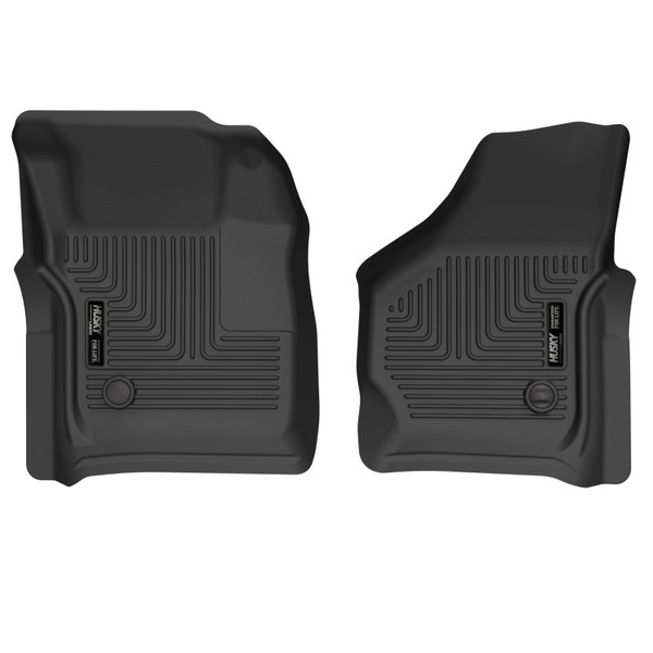 Husky Liners 99-07 Ford F-250 Super Duty Crew Cab X-act Contour Front Floor Liners (Black) - 51791