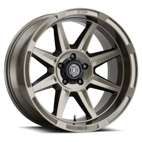 Icon Vehicle Dynamics 6020107345BG Bandit 20"x10" Wheel Gloss Bronze NEW