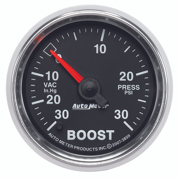 Innovate MTX Analog Oil Pressure Gauge 0-120psi - Black Dial - 3859