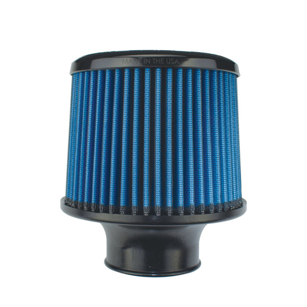 Injen X-1012-BB SuperNano-Web Air Filter - 2.50" Flange ID; 6" Base