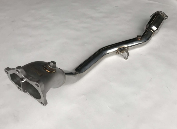 Invidia 08-19 WRX/STI Down-Pipe w/ High Flow Cat - HS08SW1DOCB
