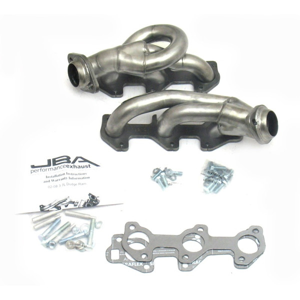 JBA Headers & Perf 1931S 1 1/2" Header Shorty Steel For Dodge Ram 3.7L 2002-2008