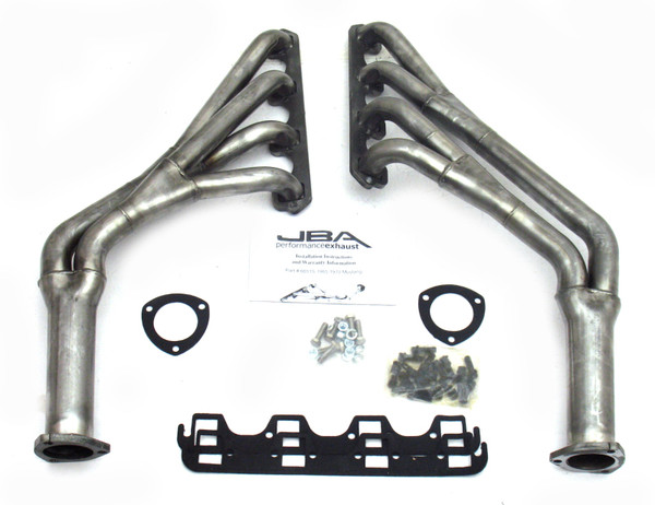 JBA 65-70 Ford Mustang 260-302 SBF 1-1/2in-1-3/4in Primary Raw 409 Tri Y Header - 6651S