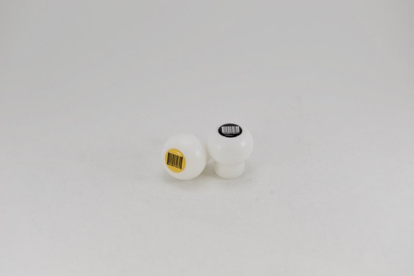 Kartboy Knuckle Ball White Delrin 6 Spd - KB-015-WD-6SPD