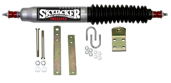 Skyjacker 9140 Steering Stabilizer Single Kit Silver with Black Boot