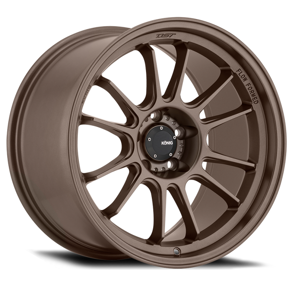 Konig HG75100358 Hypergram 15"x7.5" Wheel, 4x100 Bolt Pattern - Race Bronze NEW