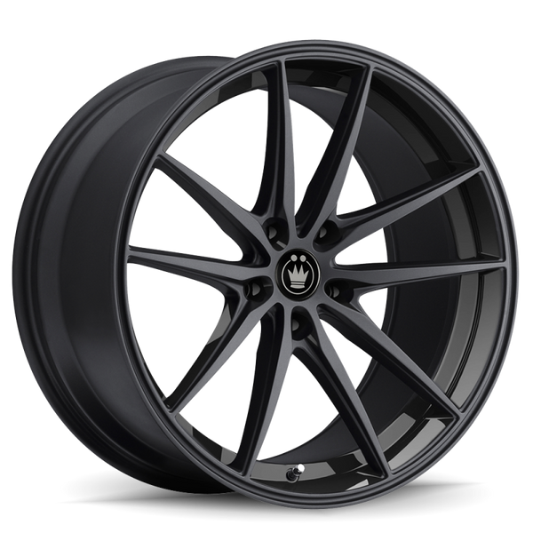 Konig OS88514455 Oversteer Gloss Black Wheel Aluminum 18 X 8" 6.27" Backspace