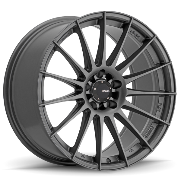 Konig RF8851245G Rennform 18"x8" Wheel, 5x112 Bolt Pattern - Matte Grey NEW