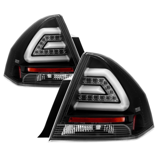 Spyder 5076380 LED Tail Lights Black For 06-13 Chevrolet Impala