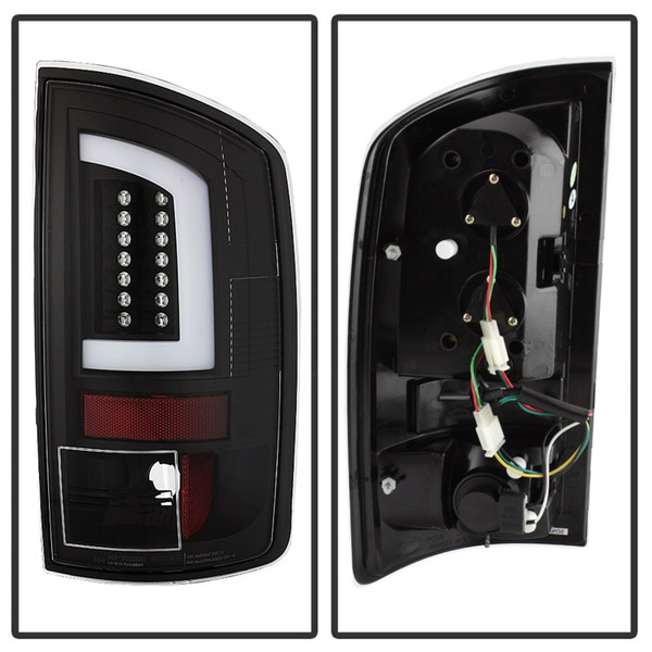 Spyder 5084118 Light Bar LED Tail Light Set for 2003-2006 Dodge Ram 1500 2500