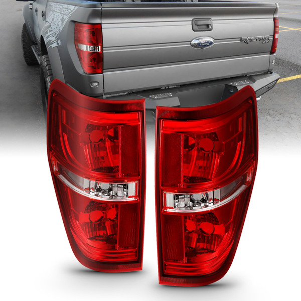 Anzo 311299 Tail Light Assembly Red/Clear Lens Pair NEW